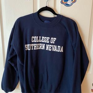 College crew neck